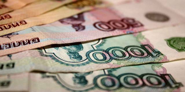 What happens to the ruble?
