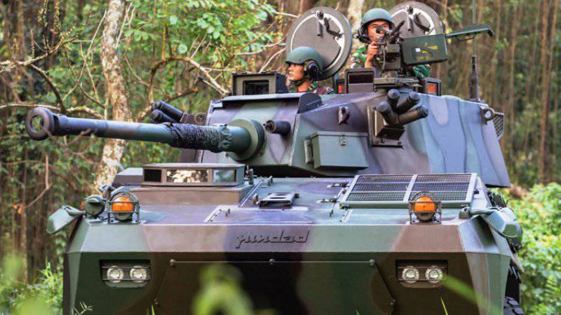 Indonesia introduced the new “Badak” armored car