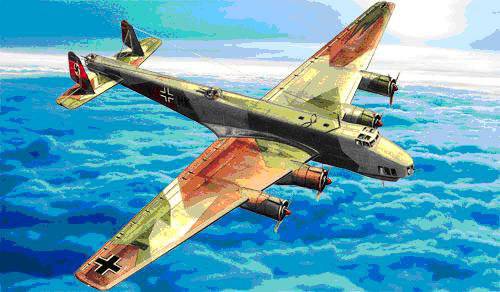 Uralbomber. Le premier "stratège" quadrimoteur du Troisième Reich