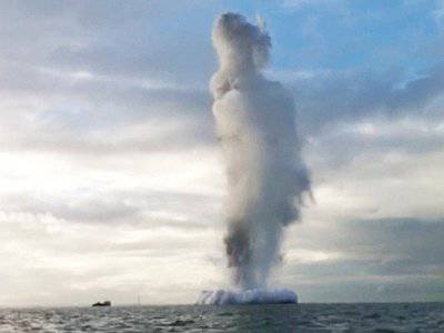 En el mar de Azov se produjo una poderosa explosión cerca del barco ruso.