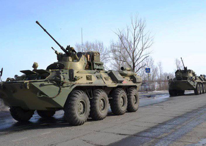 L'armée interarmes de Samara a reçu environ 300 véhicules blindés de transport de troupes