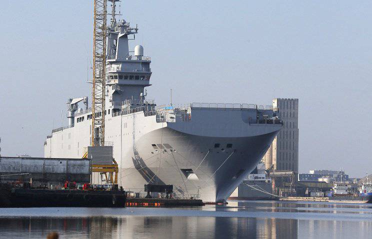 Russia is ready for any developments concerning the Mistral