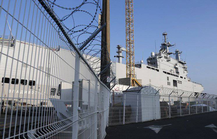 French Defense Ministry: Mistral helicopter carrier will be handed over to Russia in the near future