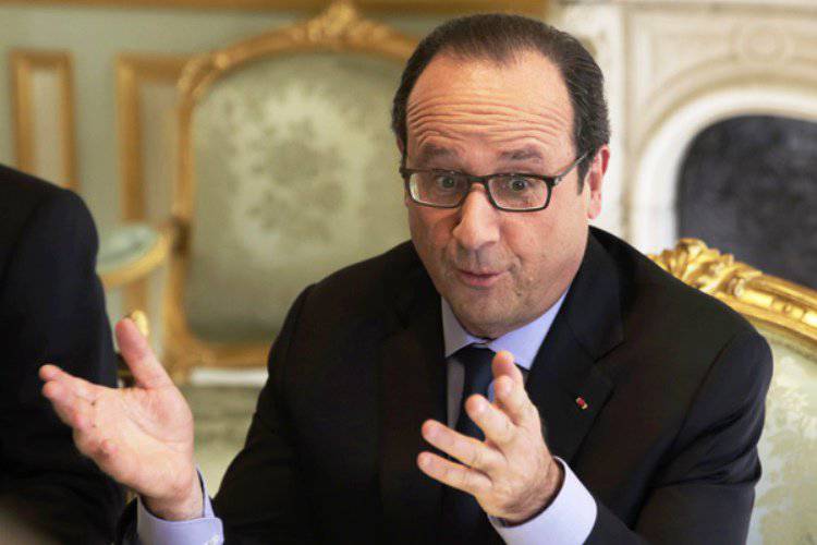 "Mistralnogo" embaraço Hollande