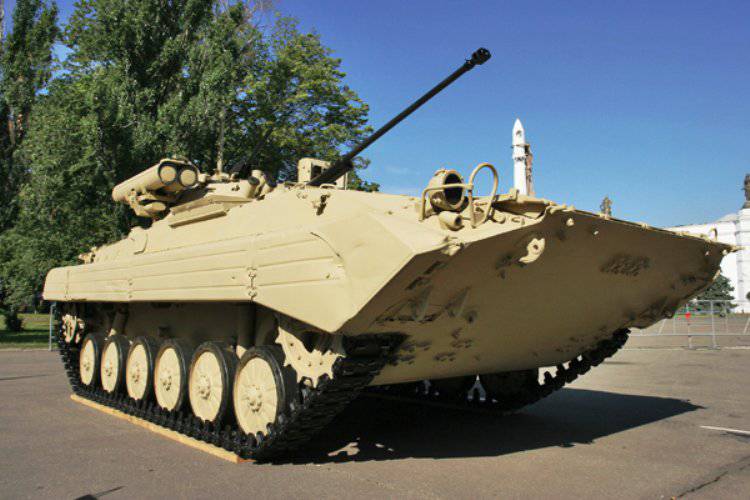 El complejo de Berehok aumentó significativamente el poder de combate de la BMP-2М