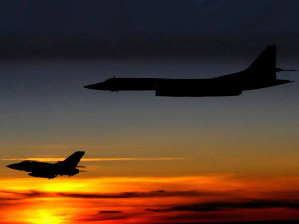 Leonid Nersisyan. Strategic aviation flights of Russia - hit the pocket of NATO countries
