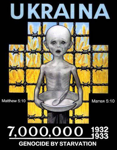 À propos de l'Holodomor 1933 de l'année et du génocide de l'année 2014
