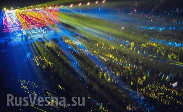 The Ministry of Foreign Affairs of Ukraine demanded clarification regarding the ban of the Ukrainian flag at the concert of “Ocean Elzy” in Minsk