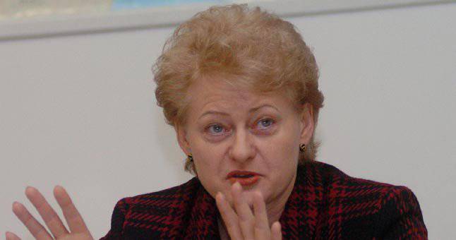 Grybauskaite declaró que Ucrania debe ser ayudada militarmente y dijo cómo reflejaría la "agresión rusa".