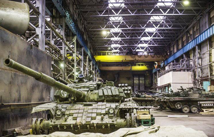 Omsk planta antes do previsto cumpriu a ordem do estado para a modernização dos tanques T-72B3