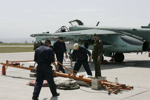 Авиабаза "Кант" в Киргизии встретила пять модернизированных "Грачей"