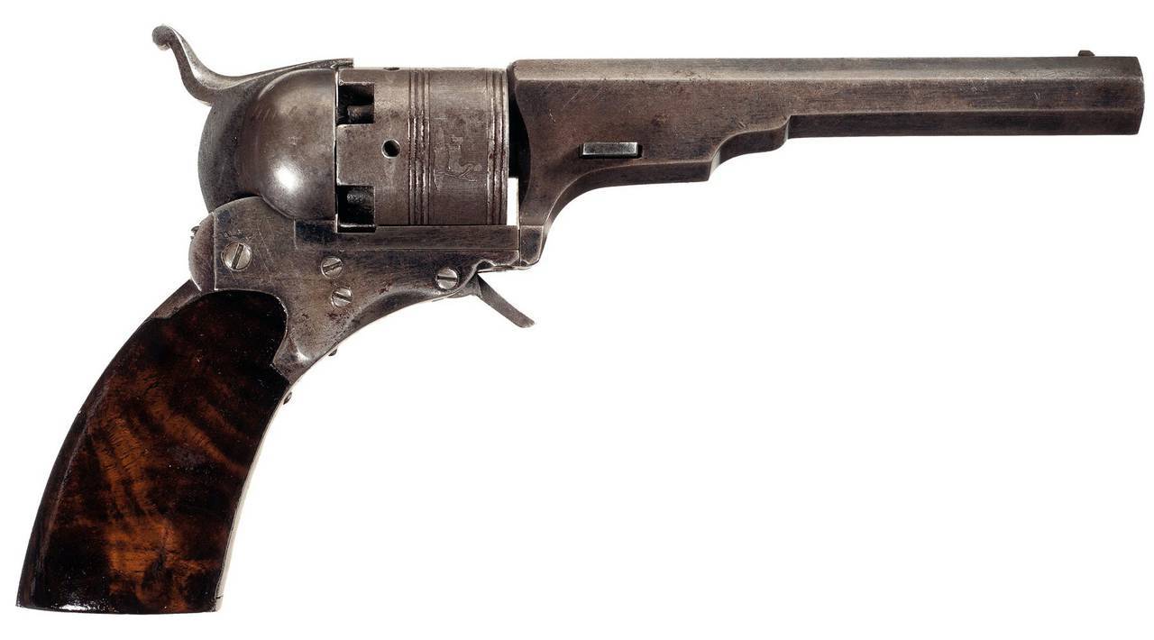 Pistola Cowboy Revolver In Metallo 12 Colpi con Caricatore