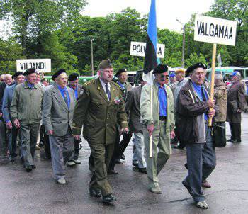 Le marche di veterani delle unità SS nei paesi baltici sono diventate all'ordine del giorno. Foto di Sergey Stepanov / TASS