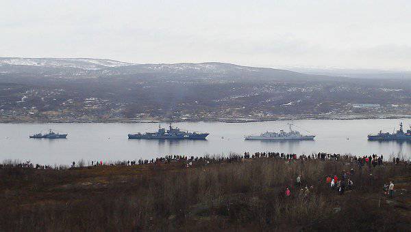 Unidades de la Flota del Norte formadas en Alexandra Land