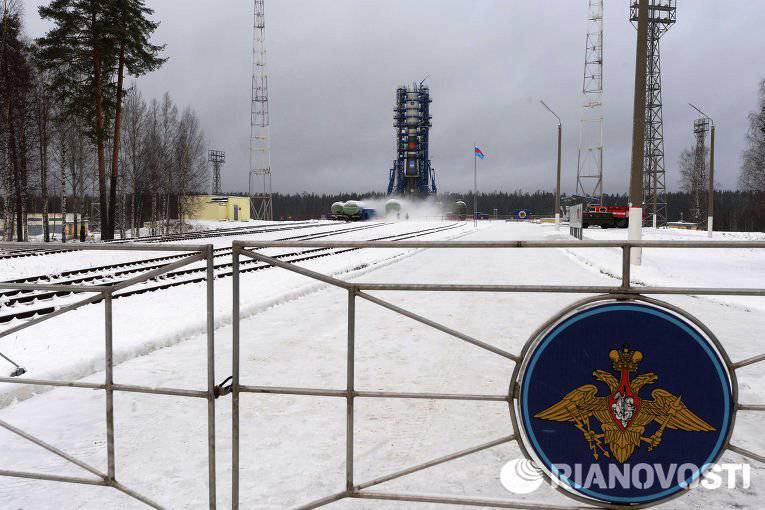 Plesetsk preparado para el lanzamiento del satélite CEN