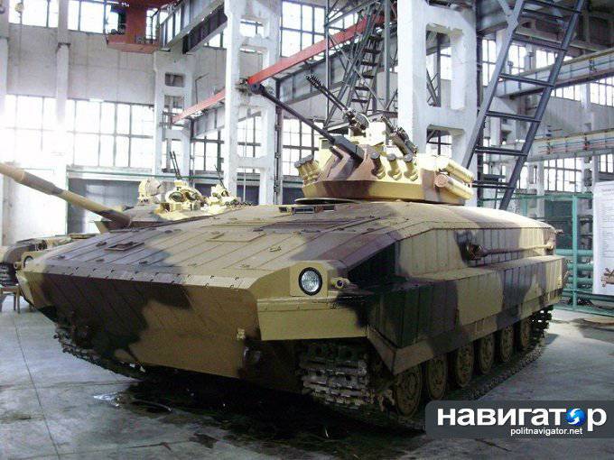 ハリコフではT-64をベースとした歩兵戦闘車の開発が再開された。
