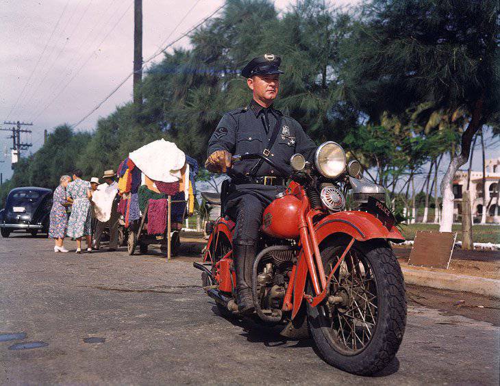 1940-е в цветах Кодахром