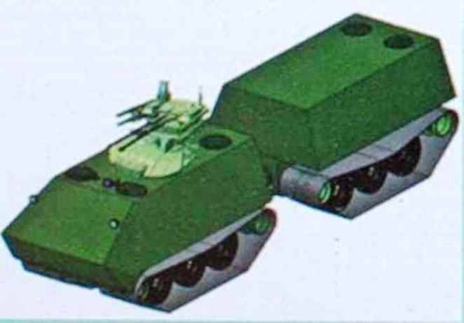 Für die Arktisgruppe entwickelte BMP "Knight"