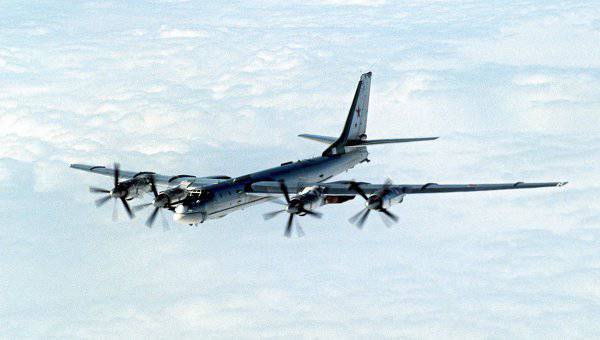 Russian strategic bombers made the 19 hour flight over the waters of the North Atlantic