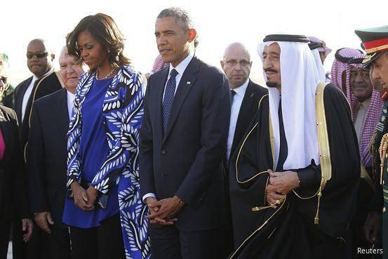 Prasa amerykańska oskarżyła Baracka Obamę o podwójne standardy podczas wizyty w Indiach i Arabii Saudyjskiej