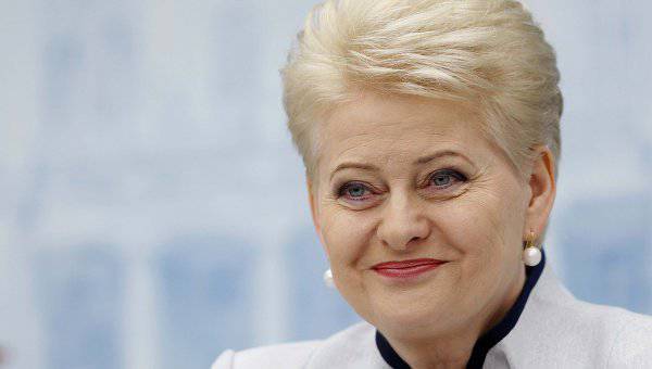 Президент Литвы попала на первое место в списке «бесплатных лоббистов» Украины