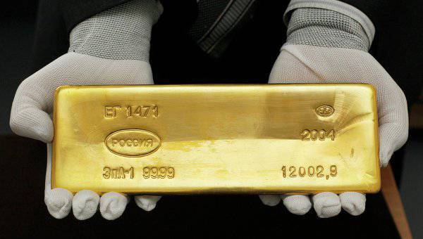 В 2014 году РФ заняла второе место по объему золотодобычи