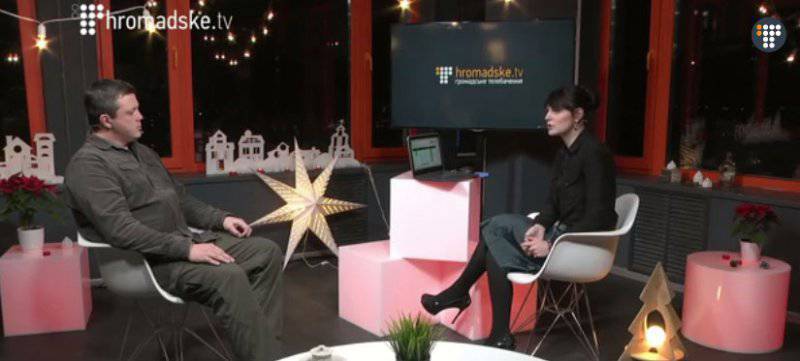 Семенченко не смог ответить на острые вопросы в эфире украинского телеканала