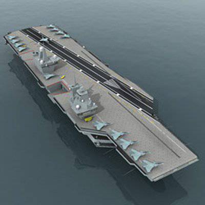 Индийские специалисты надеются построить авианосец «Вишал» с помощью американцев