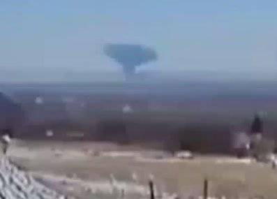 Ополченцы уничтожили склад боеприпасов украинской армии в населённом пункте Дебальцево