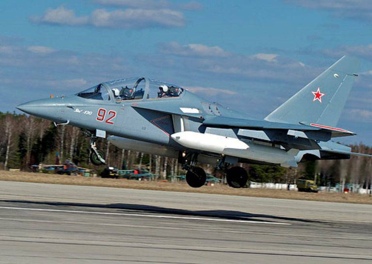 Специалисты ВУНЦ ВВС завершили приём новой партии учебно-боевых Як-130