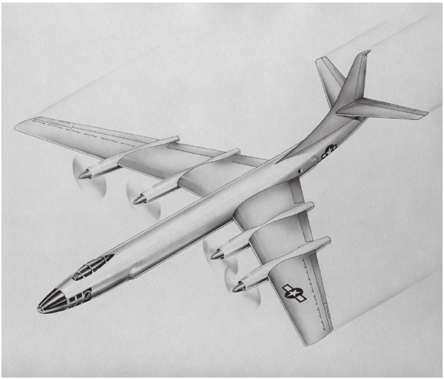Bombardier à long rayon d'action Convair LRHBA. Quel pourrait être le B-52