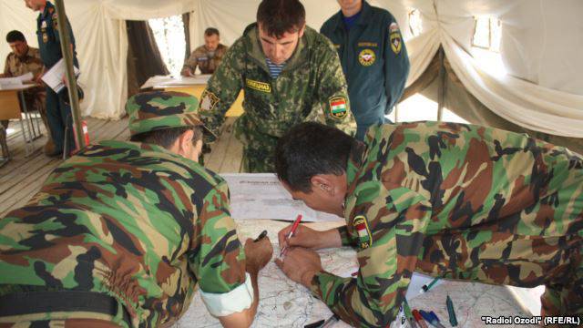 Large-scale military exercises began in Tajikistan