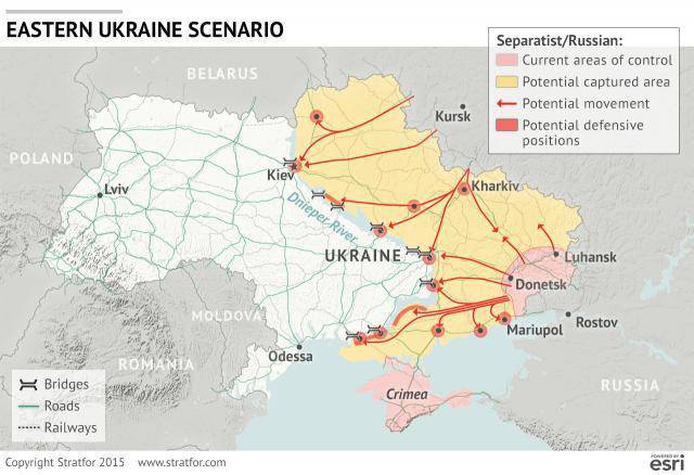 Πώς θα επιτεθεί η Ρωσία στην Ουκρανία: έξι σενάρια από το Stratfor