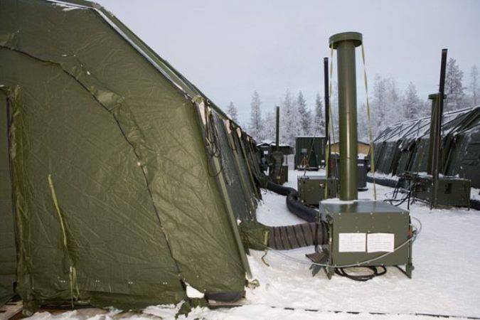 Полевые лагеря для российской армии