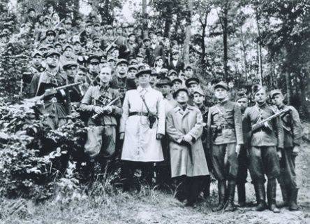 Советские партизаны польской Гвардии Людовой