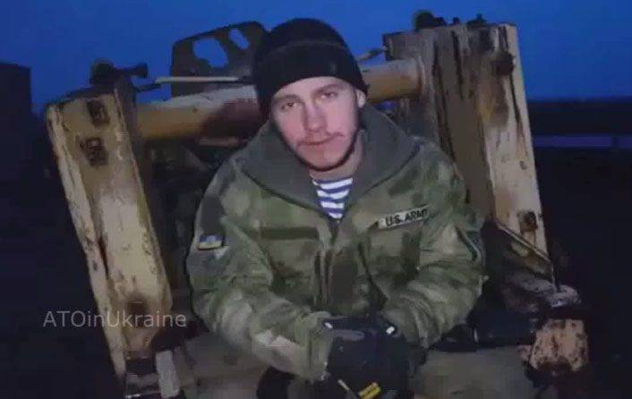 Укростыд: украинский "десантник" в американском бушлате угрожает Мотороле и его супруге через YouTube