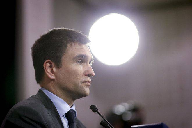 Klimkin berättade för Kommersant om vad som hindrar Kiev från att starta en dialog om att hålla lokalval i DPR och LPR