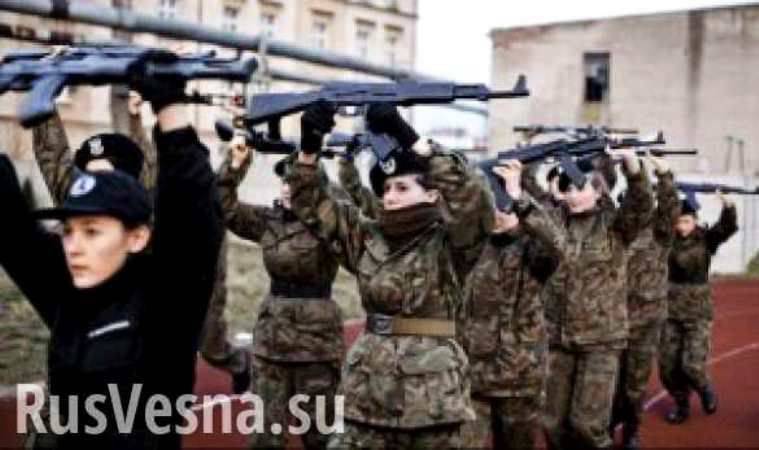 Puolalaiset nuoret ilmoittautuvat "Kivääriliiton" jäseneksi tavatakseen riittävästi "Putinin joukkoja"