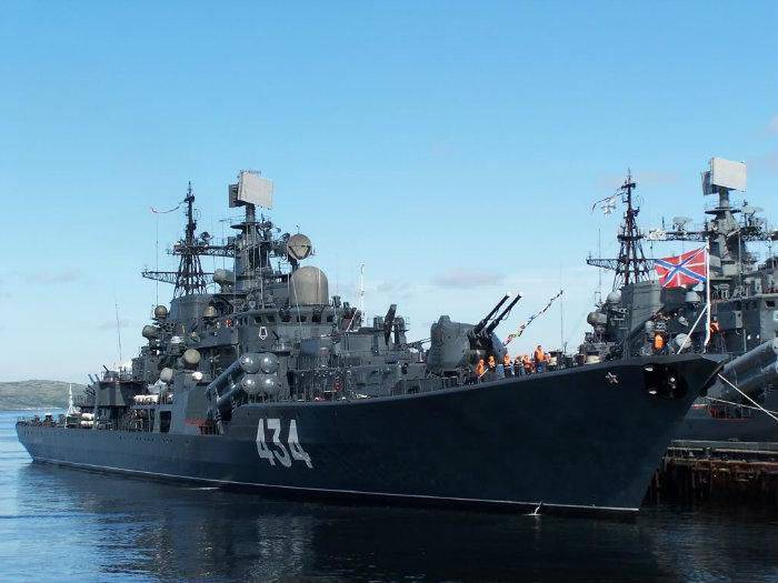 Grupo de buques reforzados completó tareas de defensa aérea en el Mar de Barents