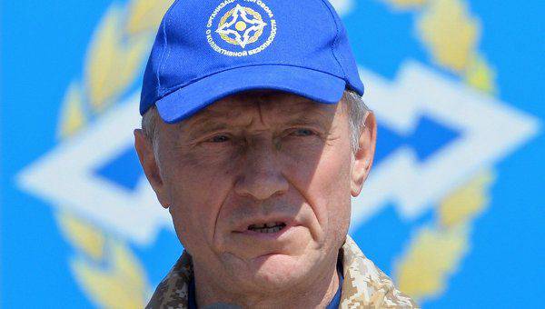 Nikolaj Bordyuzha řekl, že účast kontingentů CSTO nebo NATO v mírové misi v Donbasu je kontraproduktivní