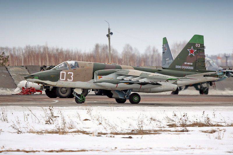 Noul Su-25SM pentru Baza Aeriană Kant
