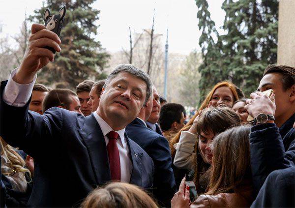 Poroshenko said that "the Ukrainian army does not kill civilians"