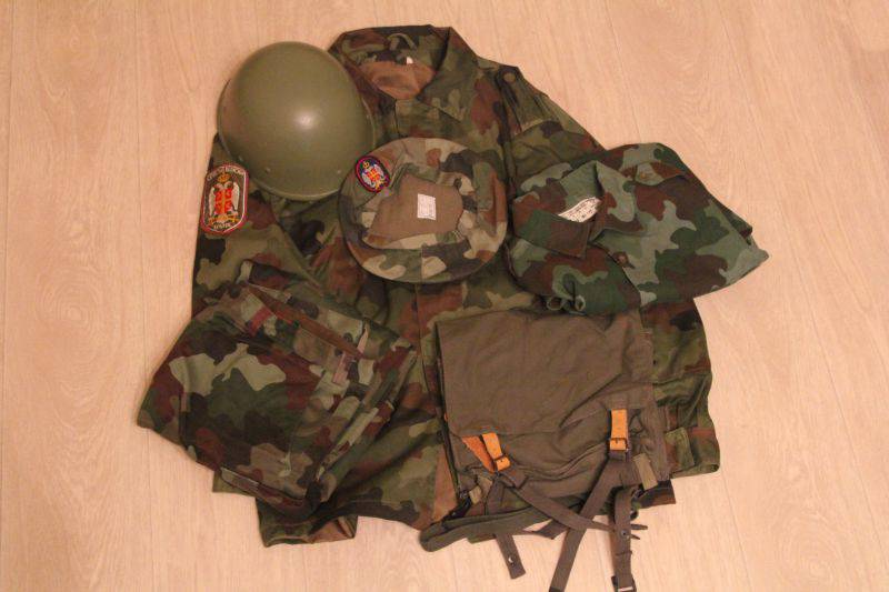 Комплект снаряжения бойца Армии РСК