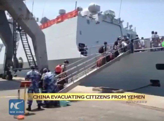 Китайский спецназ с использованием боевых кораблей эвакуировал своих граждан из Йемена