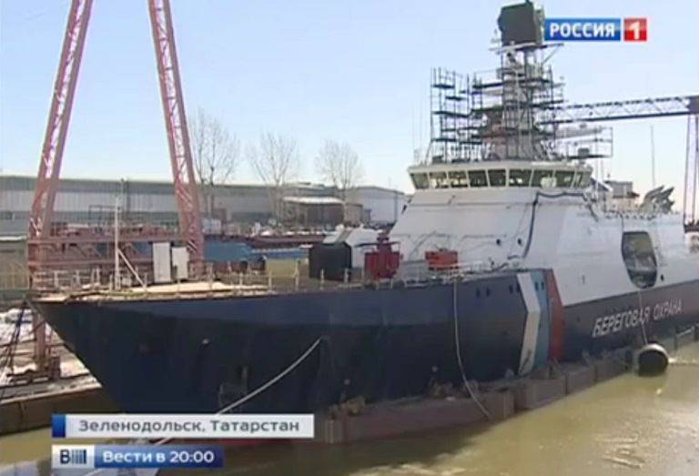 A zelenodolszkiak további 2 járőrhajót építenek a Határszolgálat számára