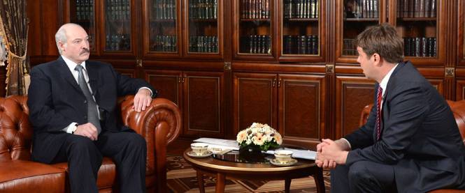 Interview of the President of Belarus A.Lukashenko to the media holding BLOOMBERG