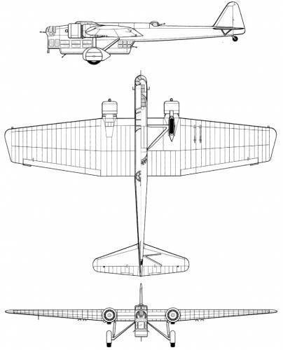 Классический французский бомбардировщик «Амио-143»