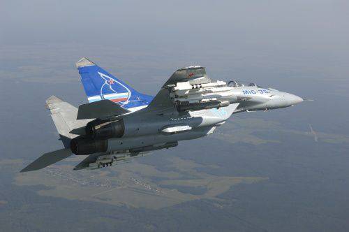 До 2020 года в ВВС РФ поступят 30 легких истребителей МиГ-35