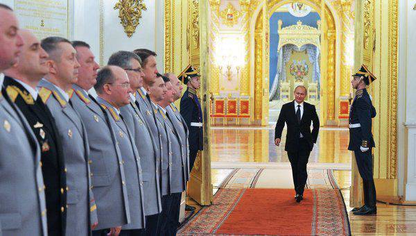 블라디미르 푸틴 러시아 대통령은 새로운 안보 위협을 고려하면서 안전 보장 강화