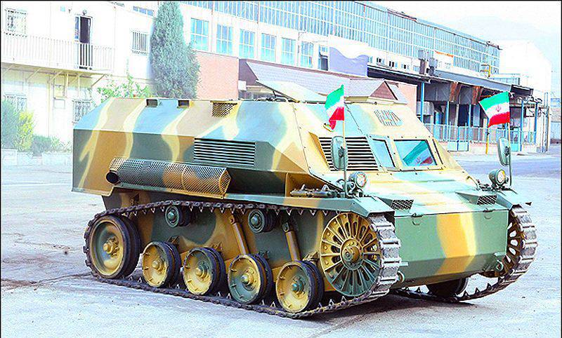Transportador de pessoal blindado iraniano Howeizeh